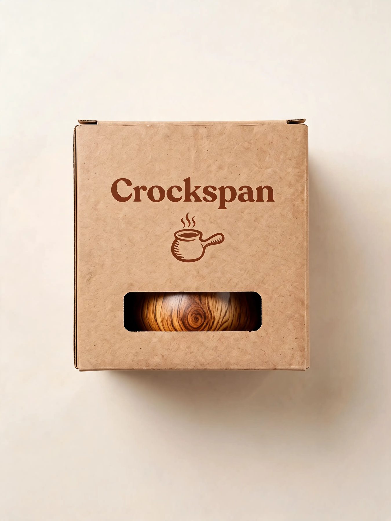 Olive Wood Crock