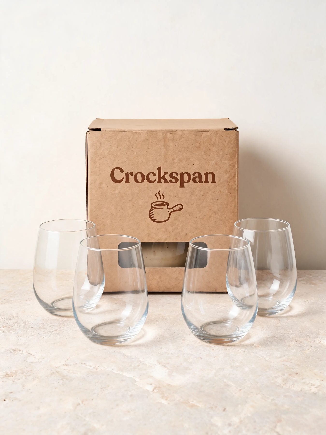 Stemless Wine Glasses